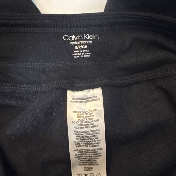 Calvin Klein Performance Black Joggers Sweatpants S - Picture 3 of 5